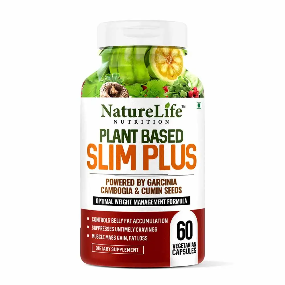 NatureLife Nutrition Plant Based Slim Plus,  60 capsules