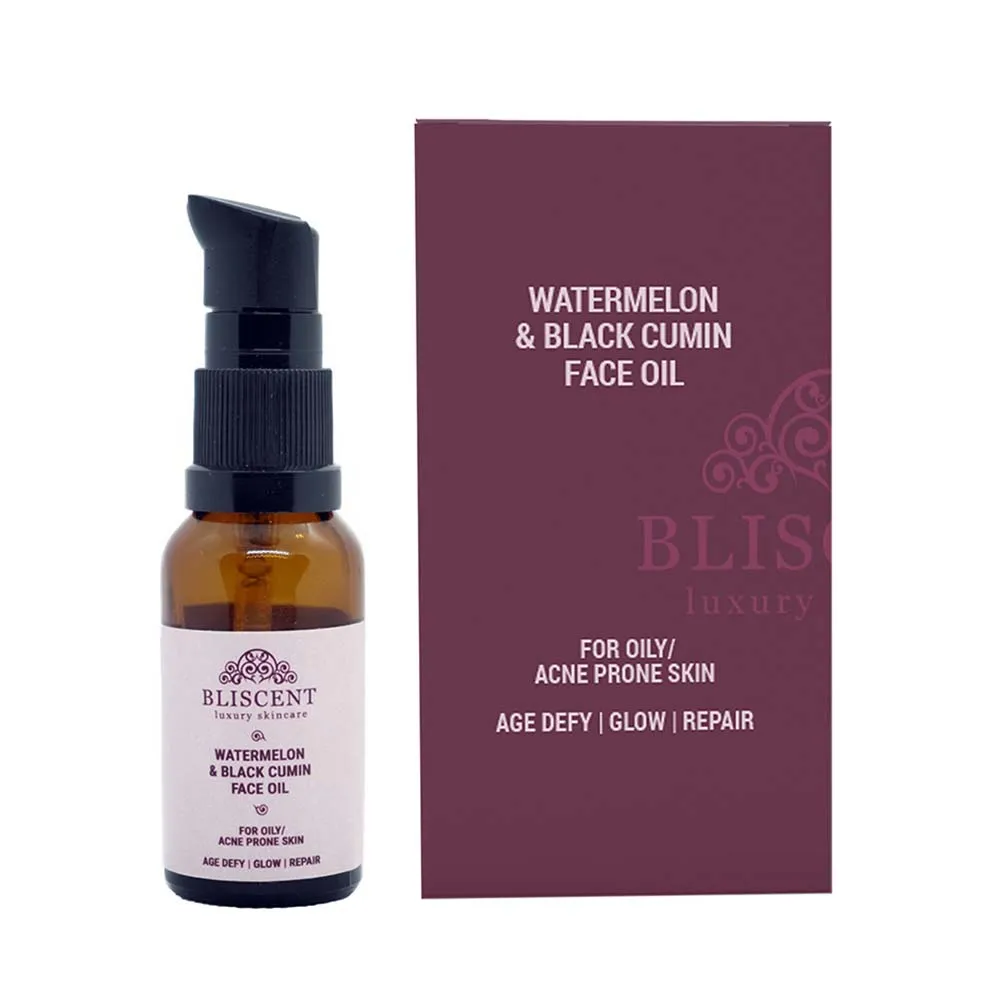 Bliscent Watermelon & Black Cumin Face Oil