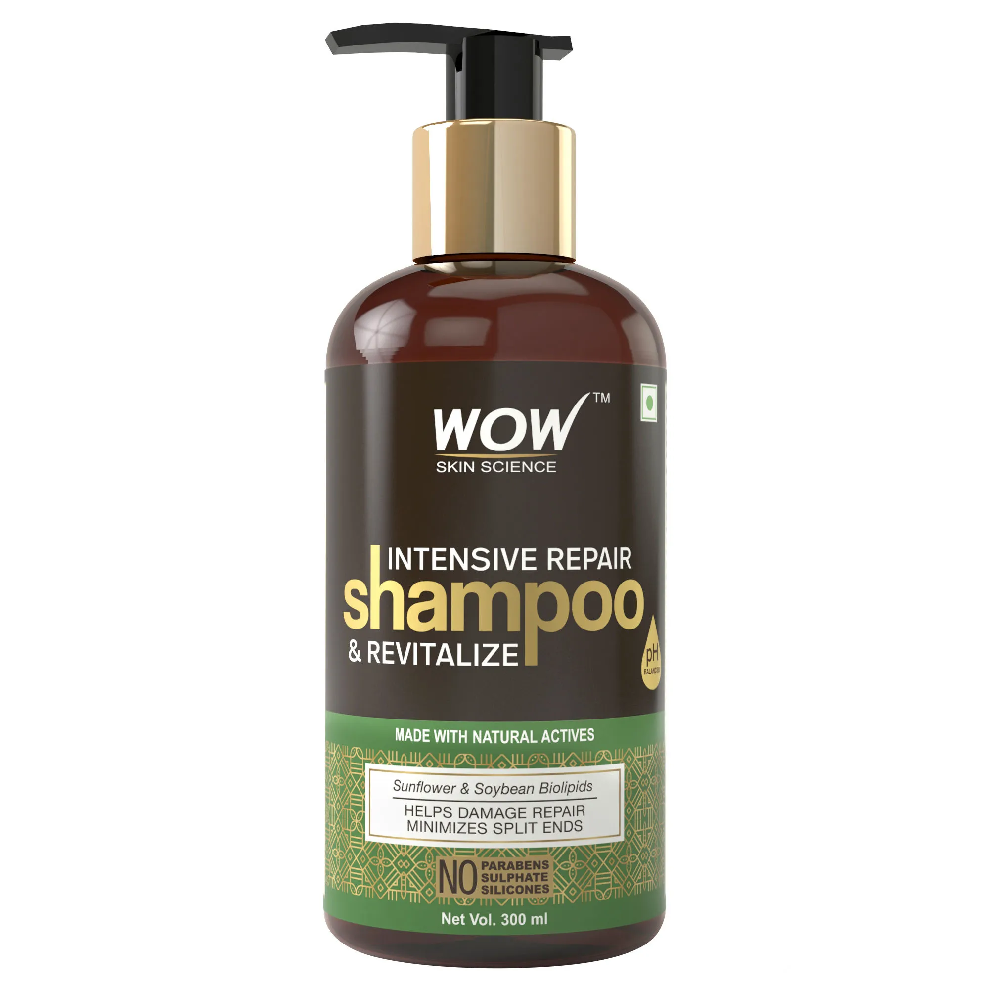 WOW Skin Science Intensive Repair and Revitalize Shampoo