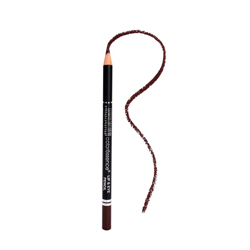 Coloressence Lip and Eye Pencil Long Lasting Waterproof Matte with Free Sharpener - Penny