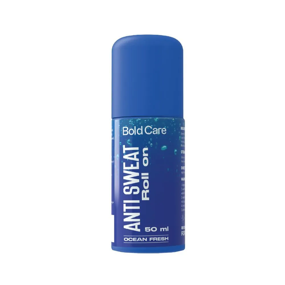 Bold Care Ocean Fresh Antiperspirant & Anti-Sweat Deodorant Roll-on for Men