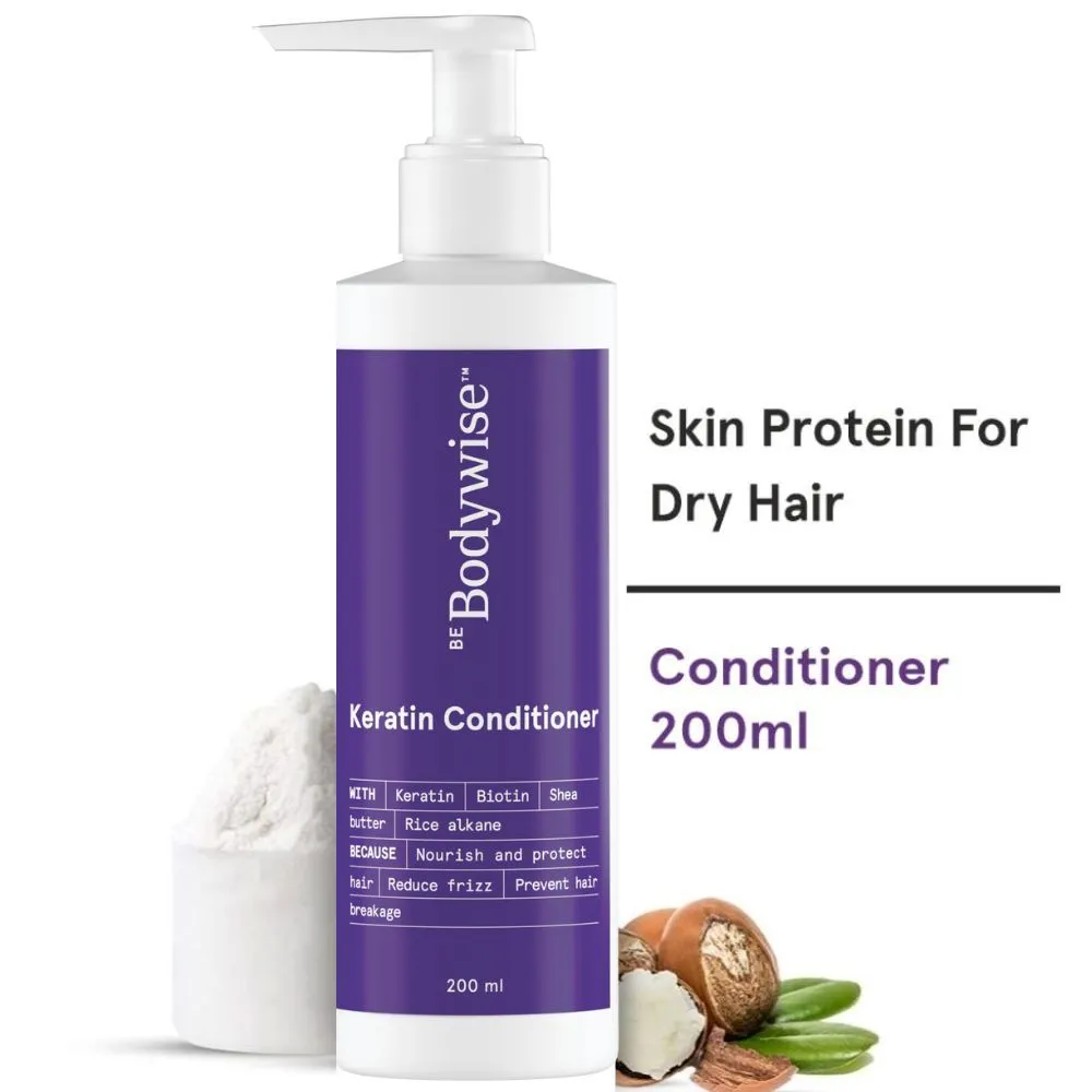 Be Bodywise Deep Moisturizing Conditioner - Reduces frizz & locks in Moisture - Paraben & SLS free