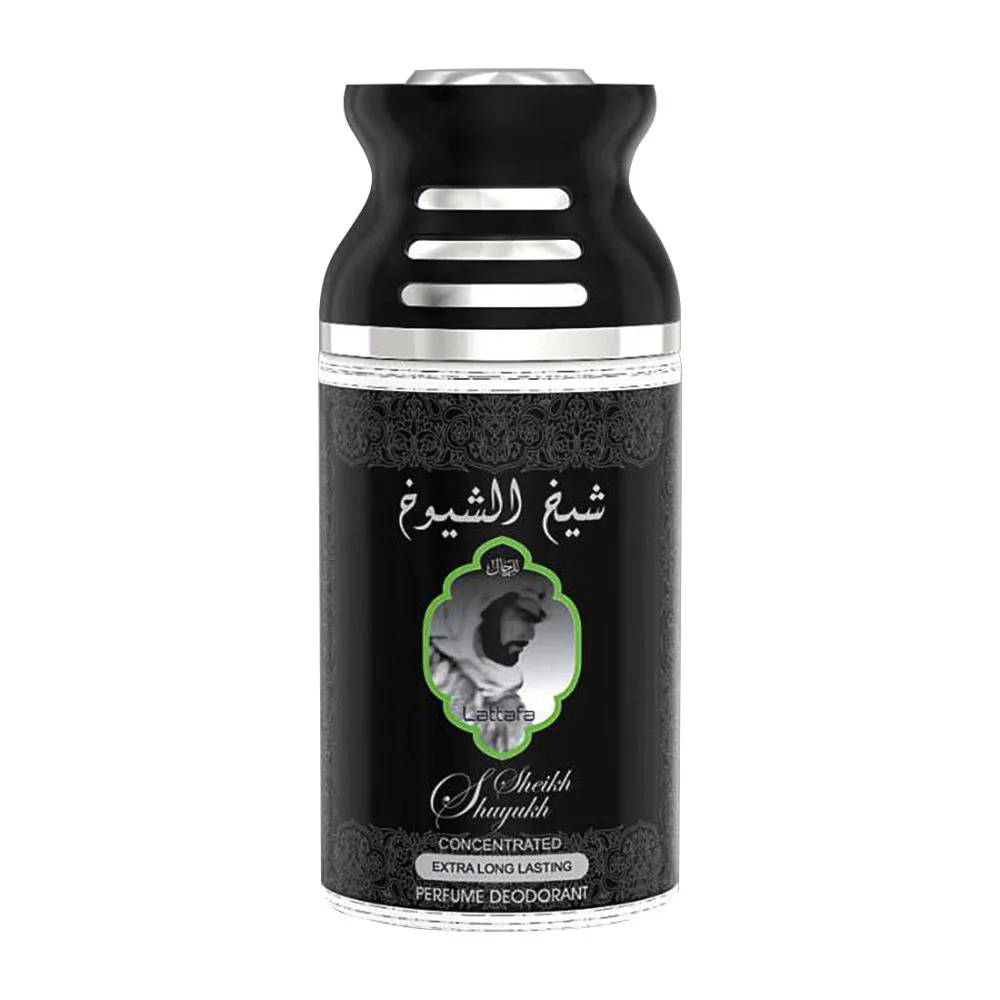 Lattafa Sheikh Al Shuyukh Perfume Deodorant for Men & Women