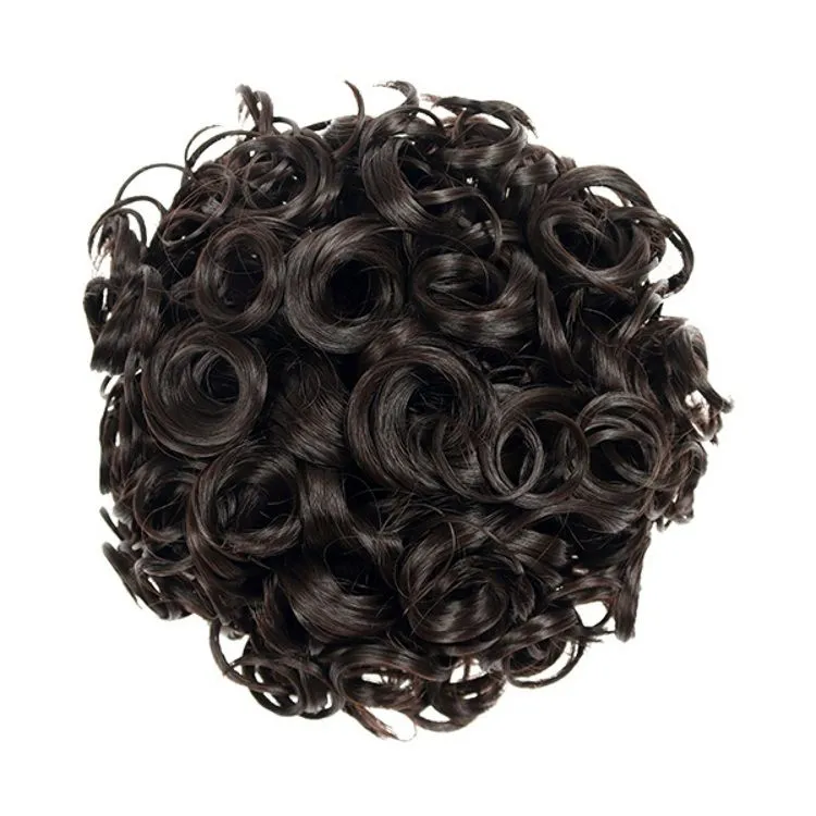 KIS Messy Hair Bun - MD -3 Natural Brown