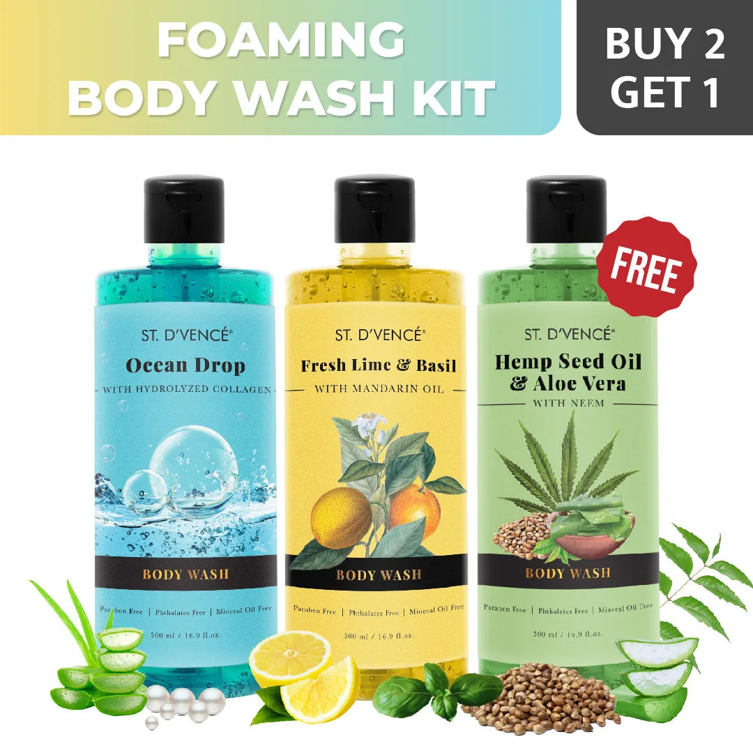 St. D'vence Freshness Buy 2 Get 1 Free Body Wash Combo