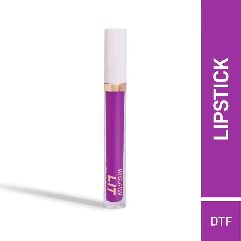 MyGlamm LIT Liquid Matte Lipstick-Dtf-3ml