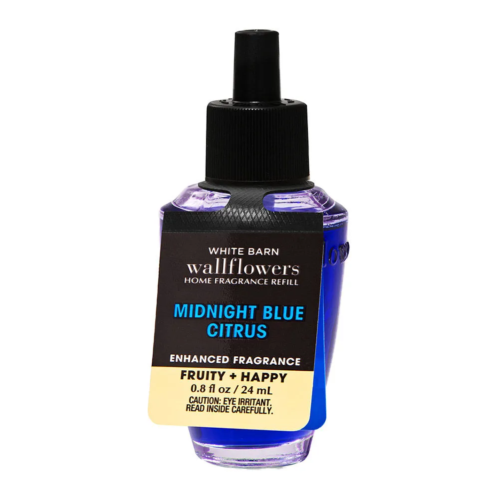 Bath & Body Works Midnight Blue Citrus Enhanced Wallflowers Fragrance Refill