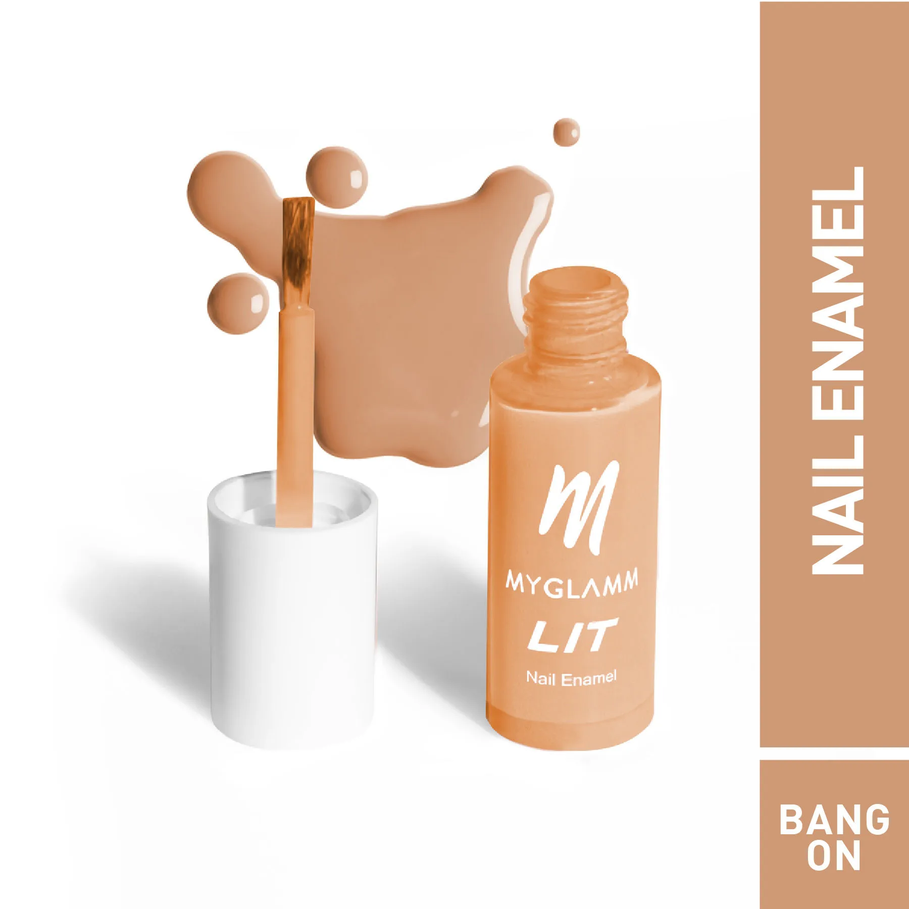 MyGlamm LIT Nail Enamel - Bang On