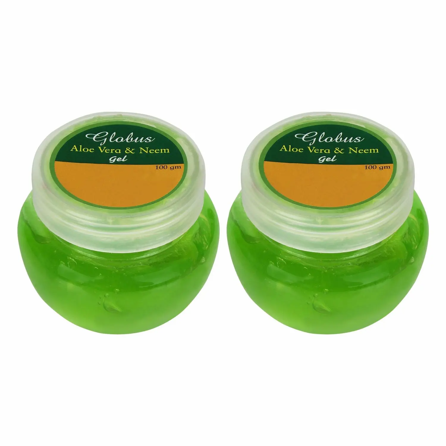 Globus Aloe Vera & Neem Face Gel 100 gms (Pack of 2)