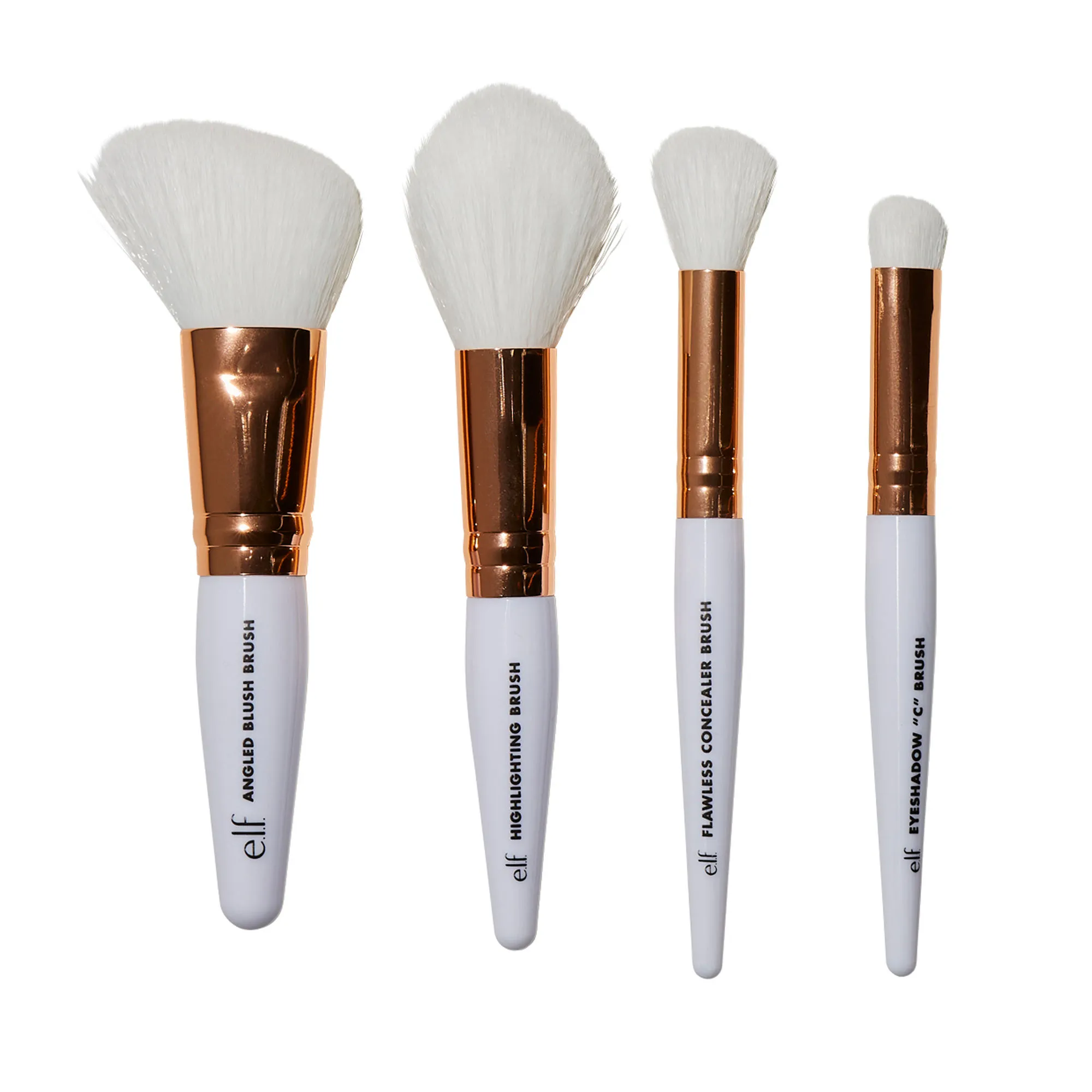 e.l.f. Cosmetics Rose Gold Travel Brush Kit