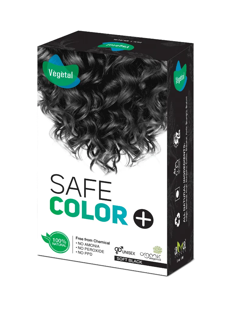 Vegetal Safe Color - Soft Black