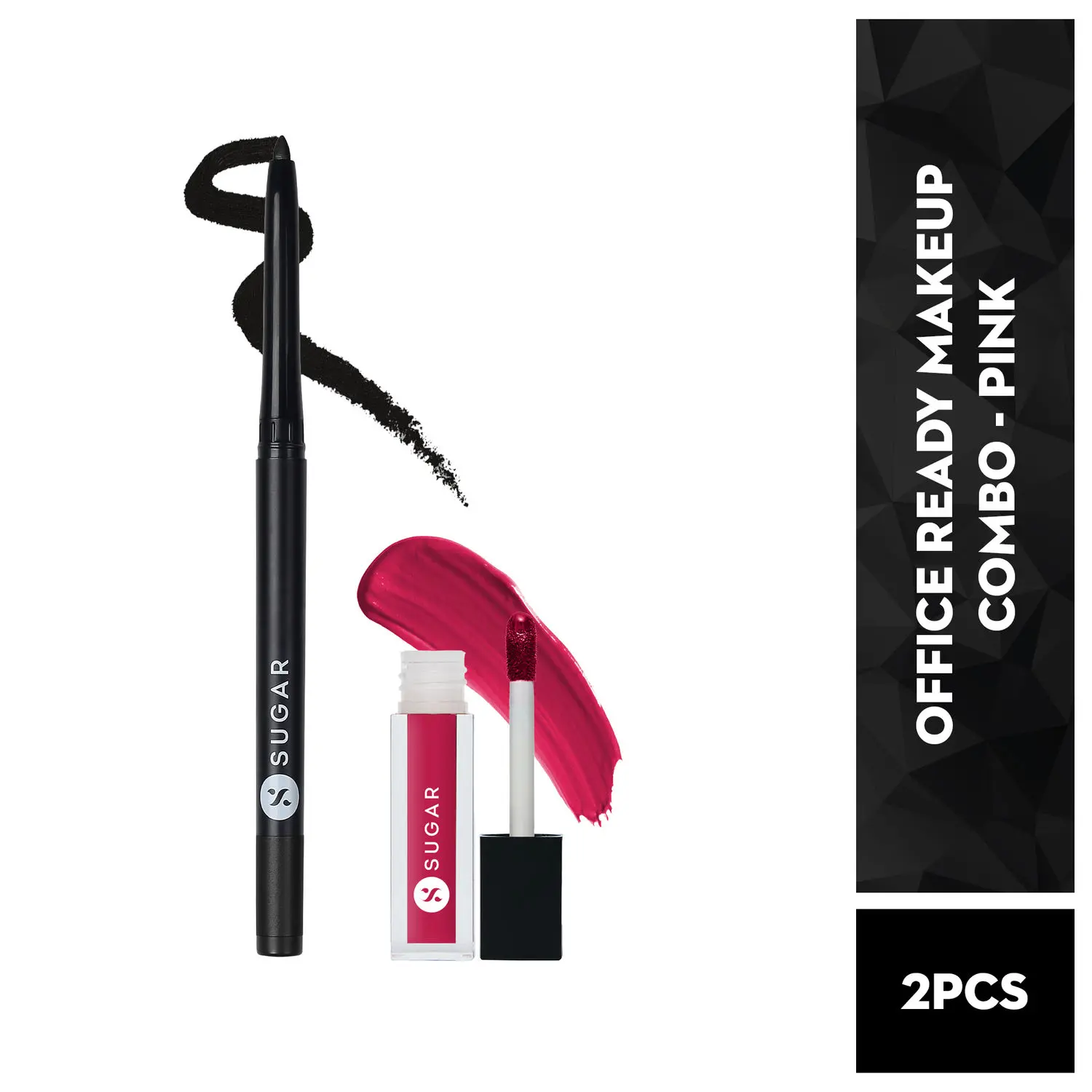 SUGAR Cosmetics Office Ready Makeup Combo - Pink