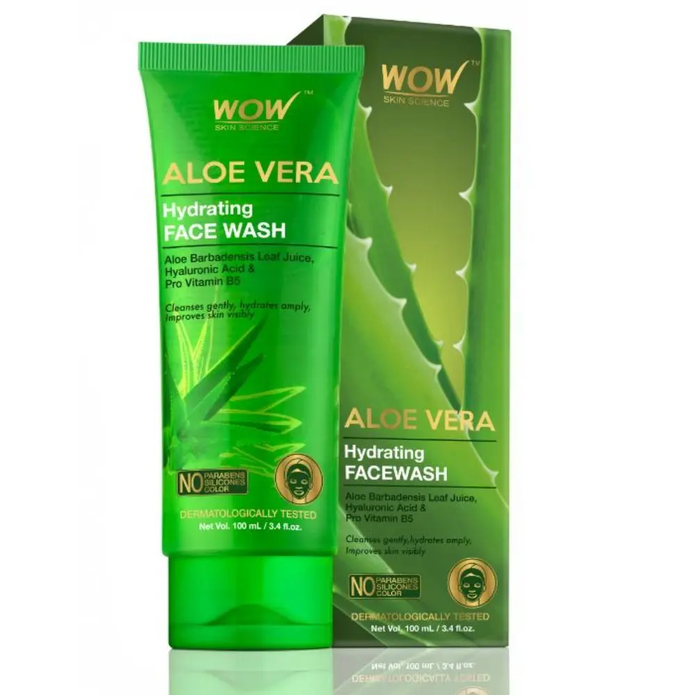 WOW Skin Science Aloe Vera Hydrating Face Wash (100 ml)