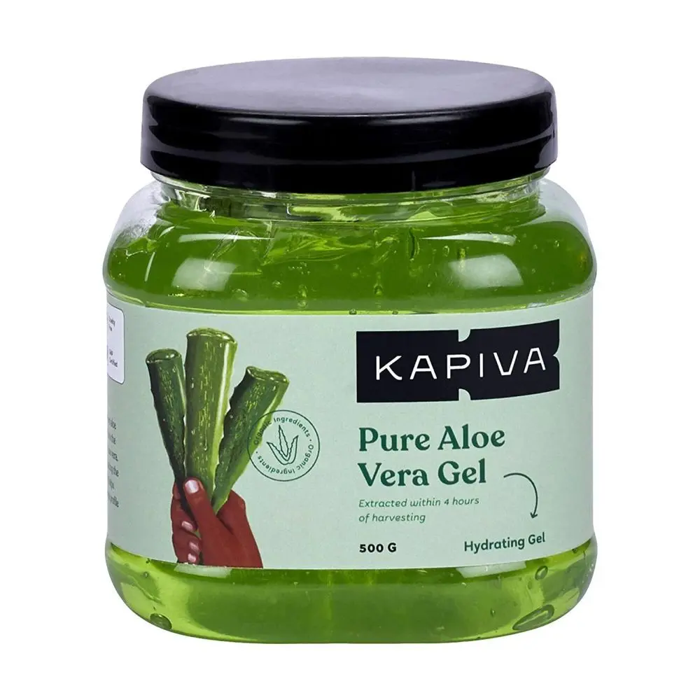 Kapiva Pure Aloe Vera Skin Gel - Hydrating Gel For Face - 500G