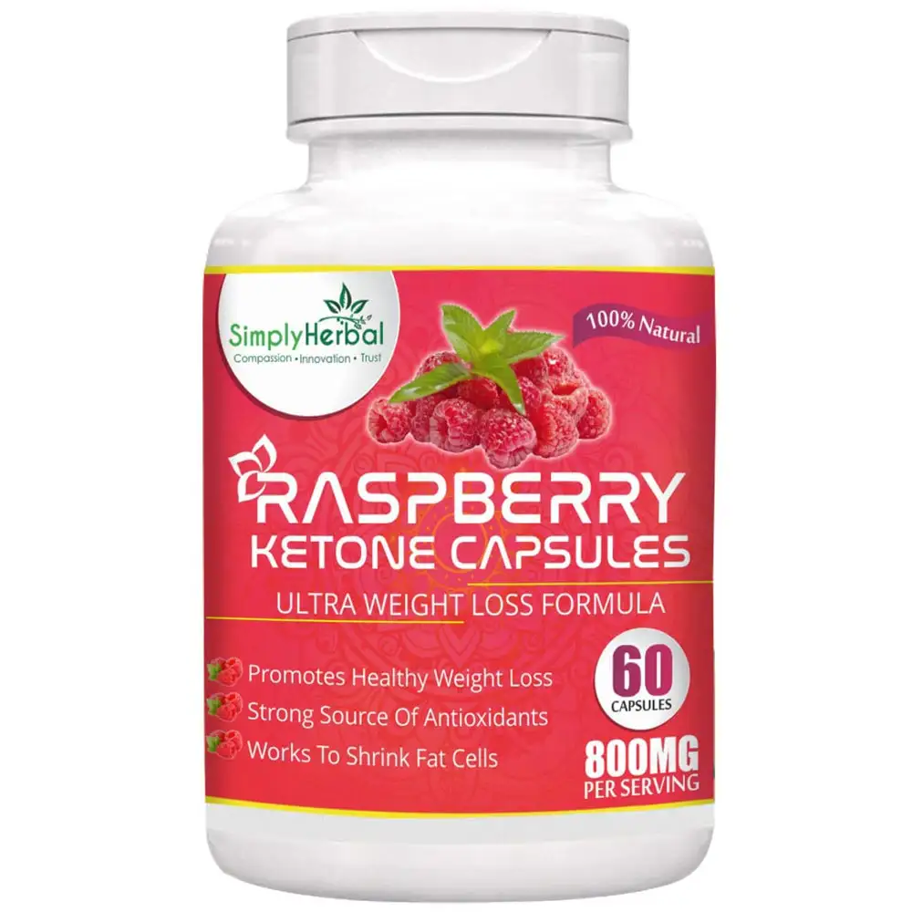 Simply Herbal Raspberry Ketones,  60 capsules