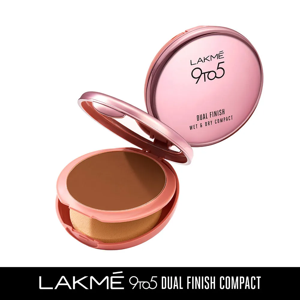 Lakme 9 To 5 Wet & Dry Compact - 39 Cocoa