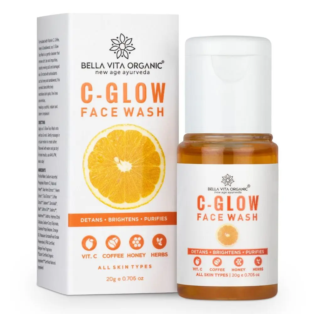 Bella Vita Organic C-Glow Facewash-20 ml