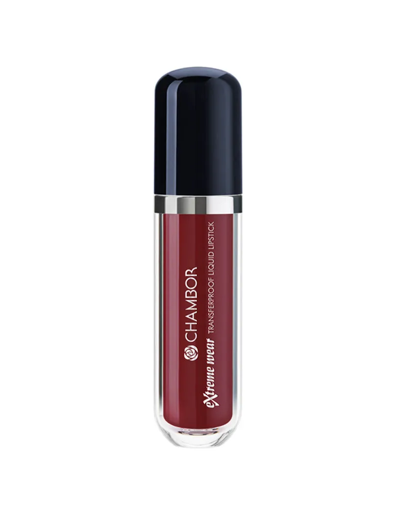 Chambor Extreme Wear Transferproof Liquid Lipstick - Maroon Oak #438