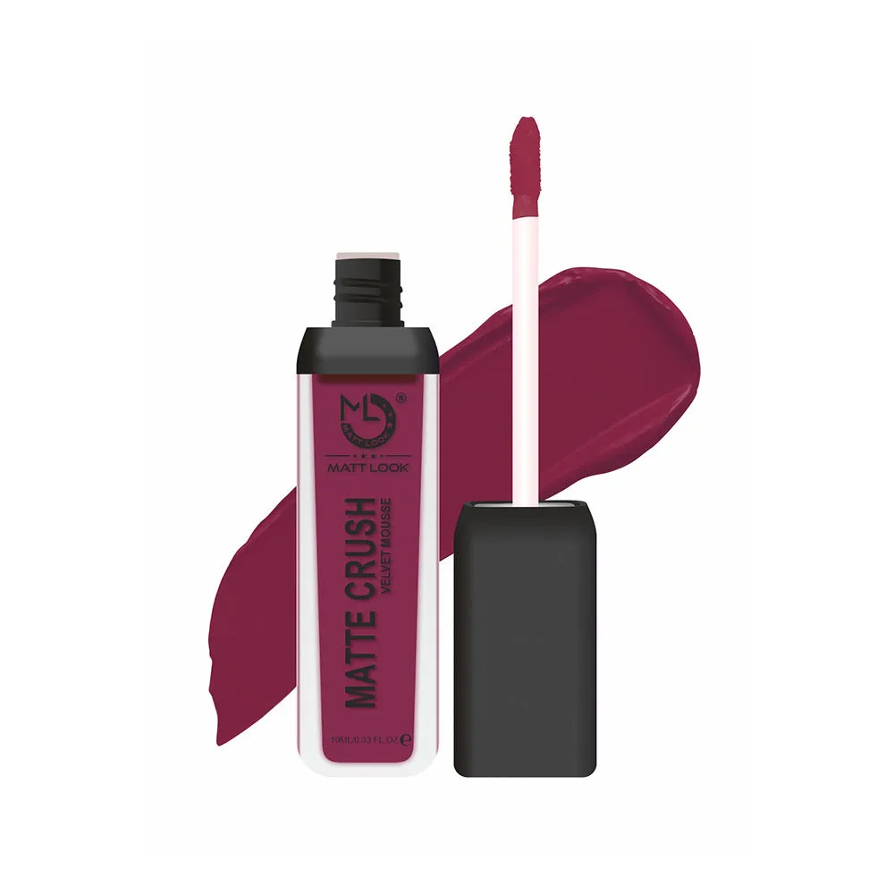 Matt look Matte Crush Velvet Mousse Lipstick - Mauve Story