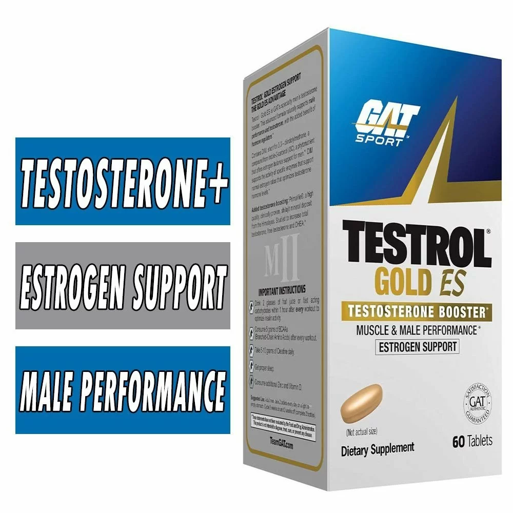 Testrol Gold ES - GAT Sport - 60 Tablets - Testosterone Booster