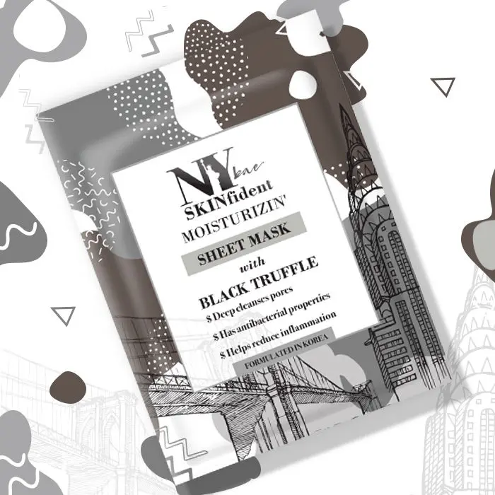 NY Bae SKINfident Moisturizin' Sheet Mask with Black Truffle (20 ml)