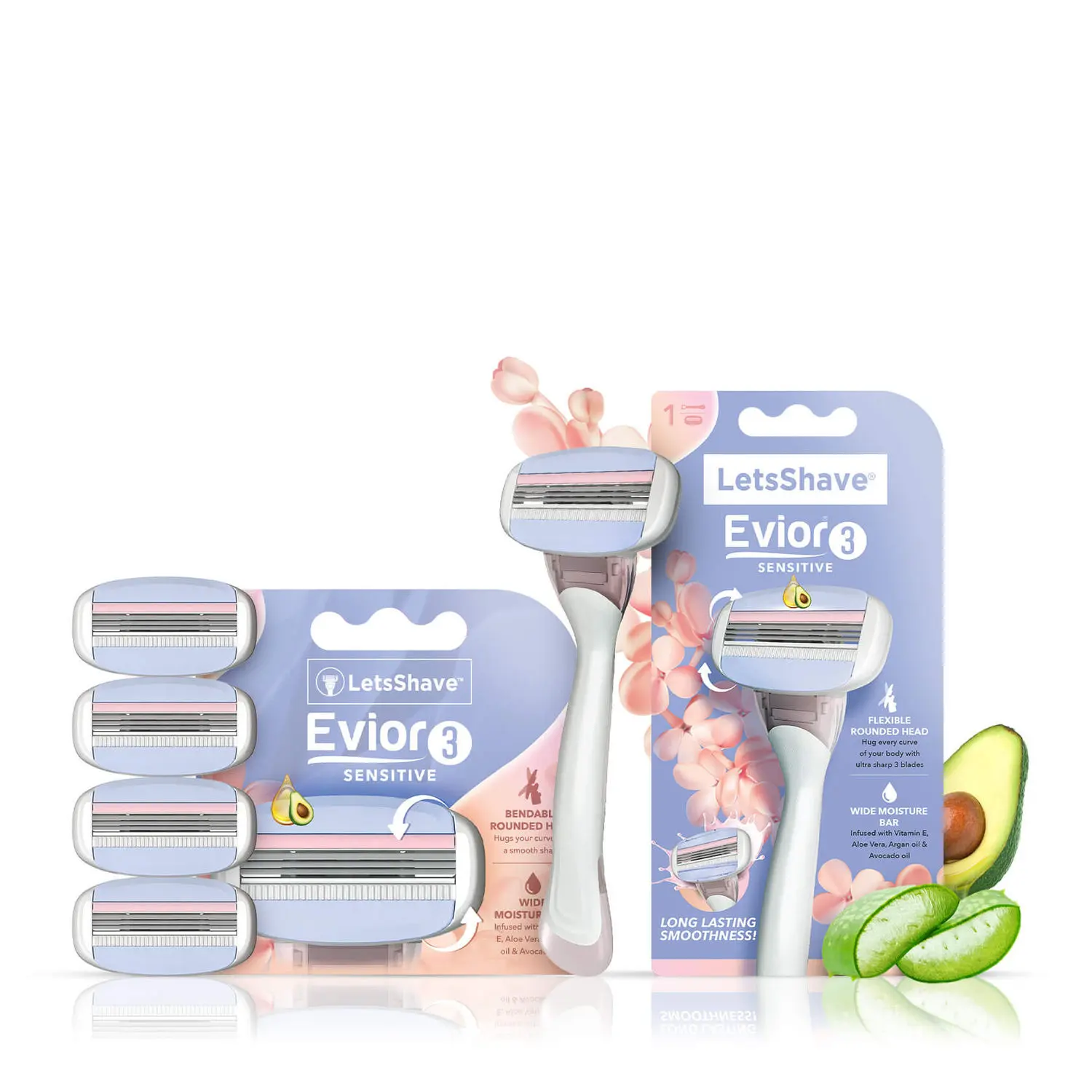 LetsShave Evior 3 Value Set