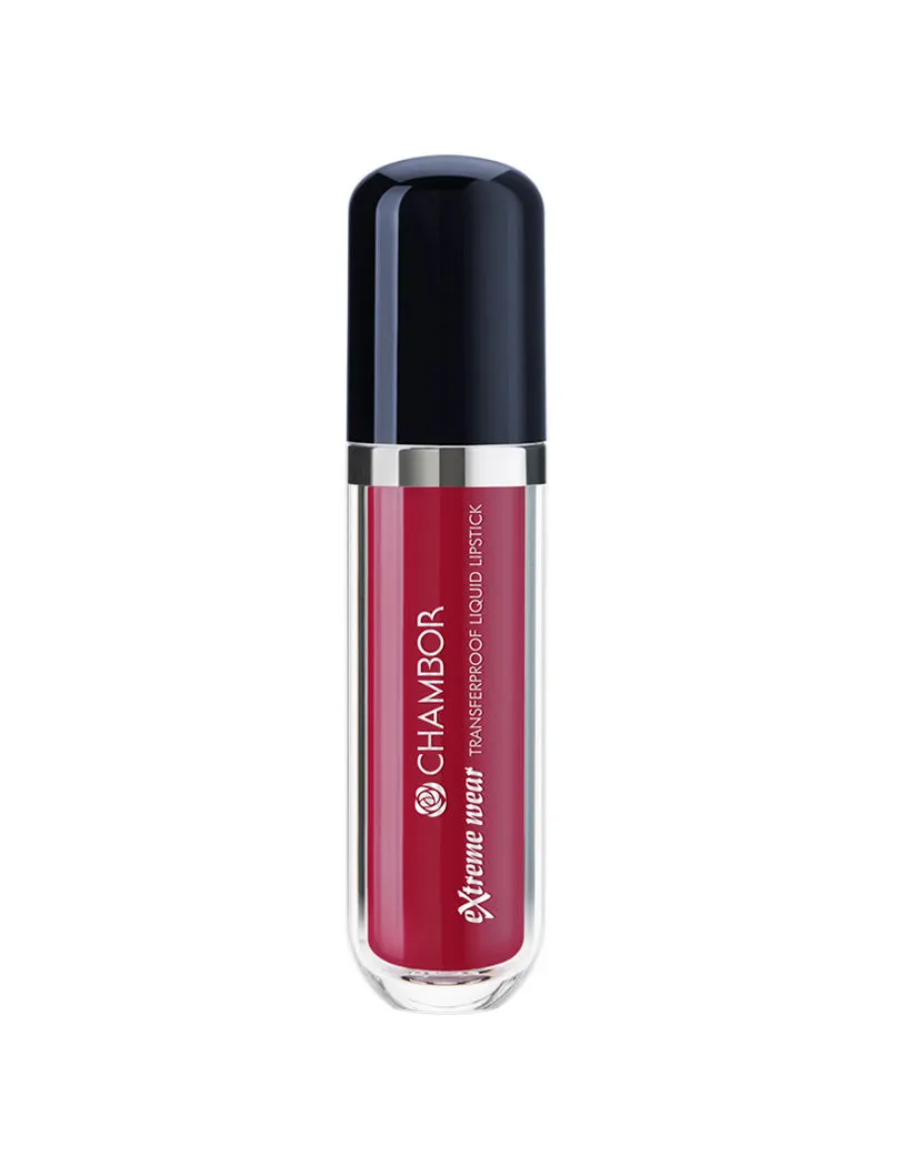 Chambor Extreme Wear Transferproof Liquid Lipstick - Rosewood #413