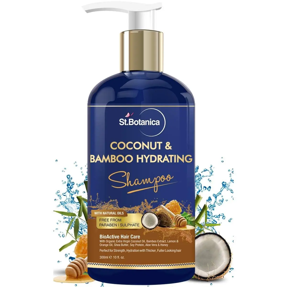 St.Botanica Coconut & Bamboo Hydrating Shampoo (300 ml)