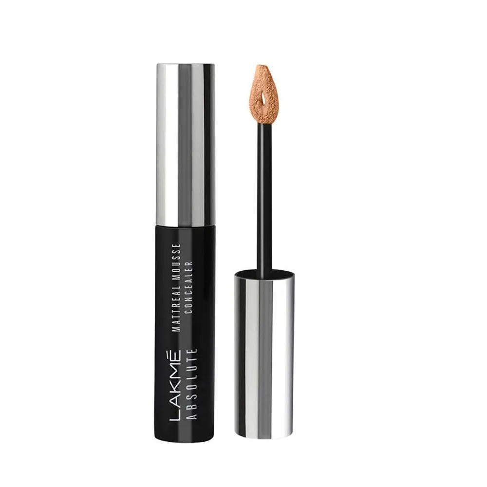 Lakme Absolute Mattreal Mousse Concealer - 01 Sand