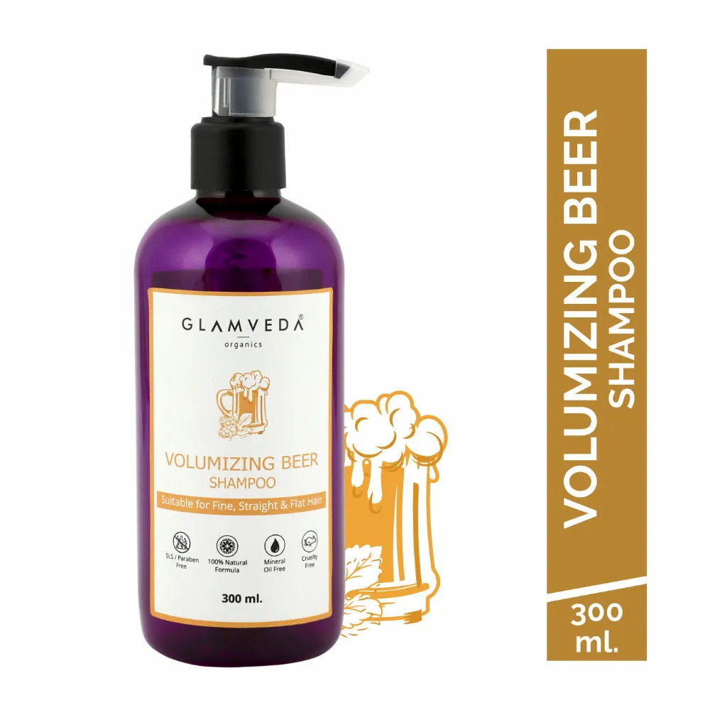 Glamveda Volumizing Beer Shampoo