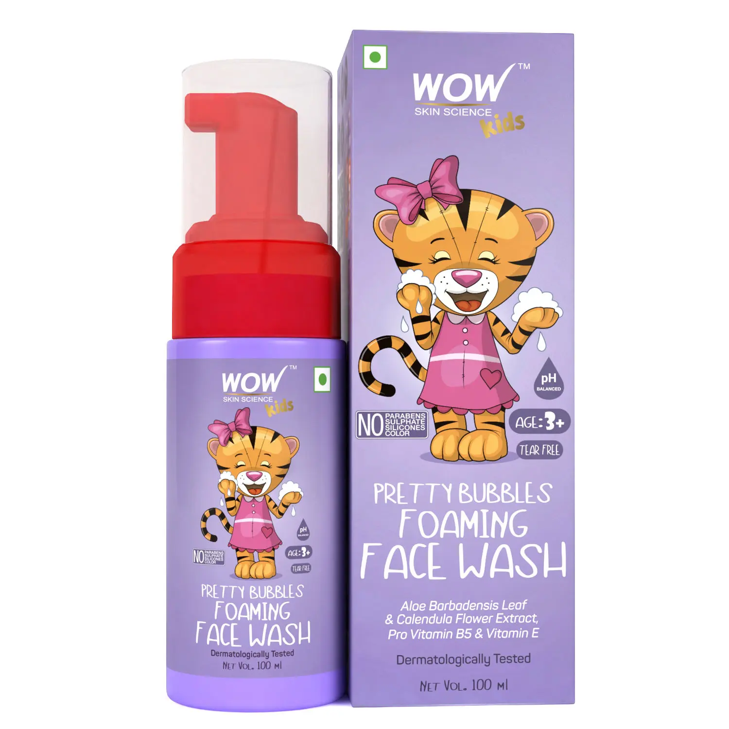 WOW Skin Science Pretty Bubbles Foaming Face Wash (100 ml)