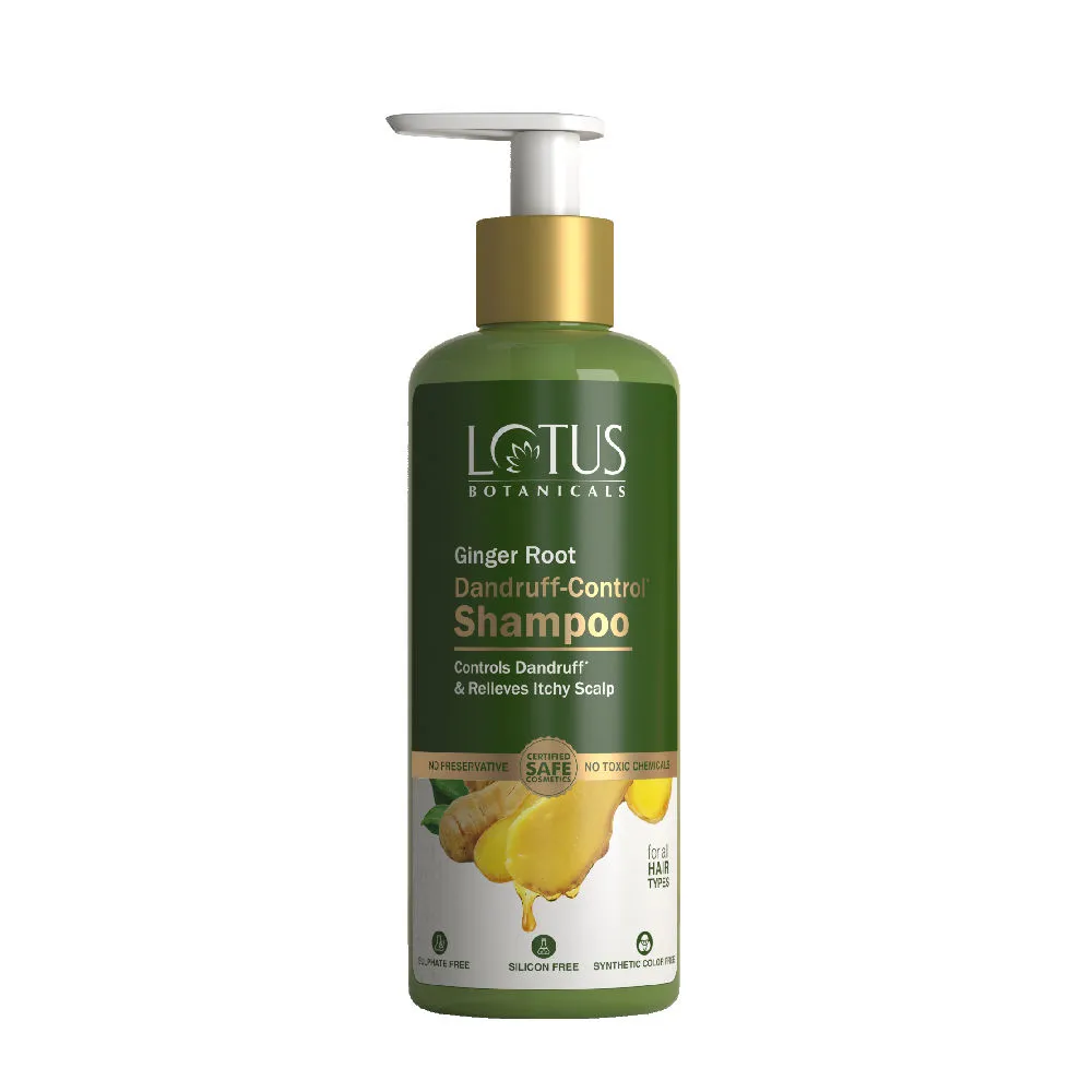 Lotus Botanicals Ginger Root Dandruff-control Shampoo