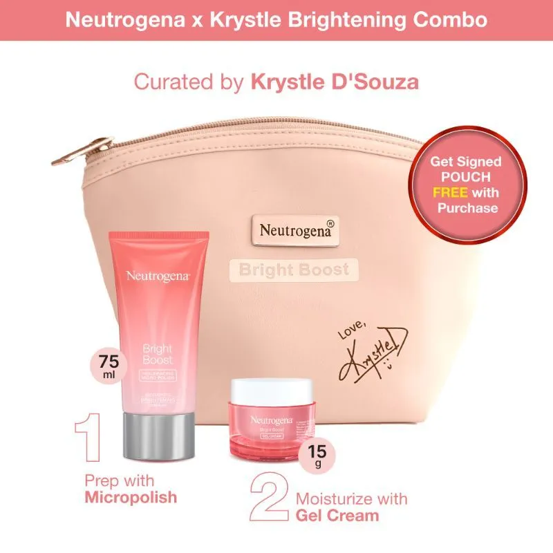 Neutrogena X Krystle Brightening Combo