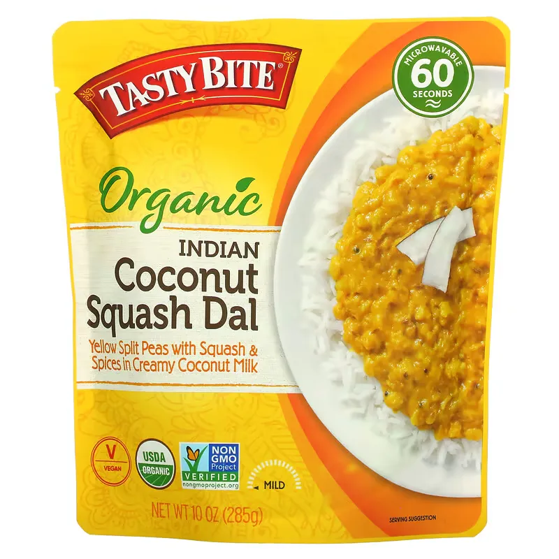 Organic Indian Coconut Squash Dal, Mild,  10 oz (285 g)