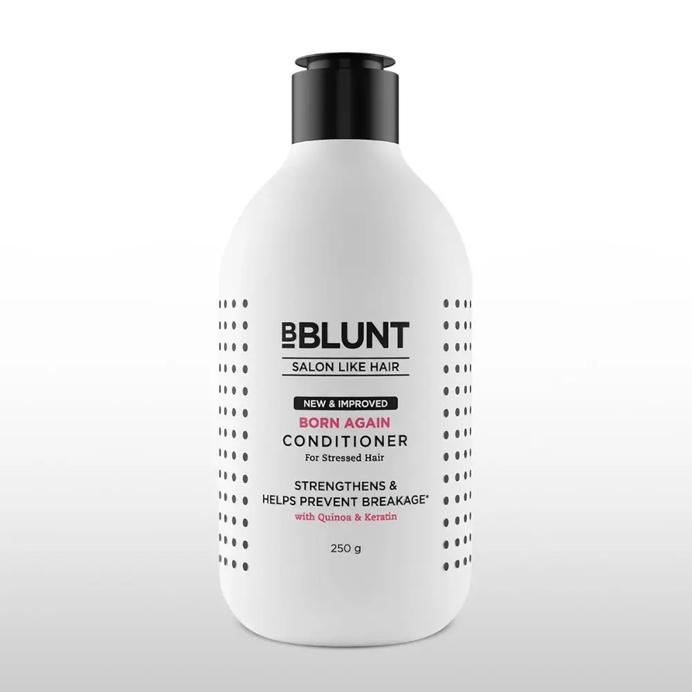 BBLUNT Born Again Conditioner with Quinoa & Keratin for Stressed Hair – 250g