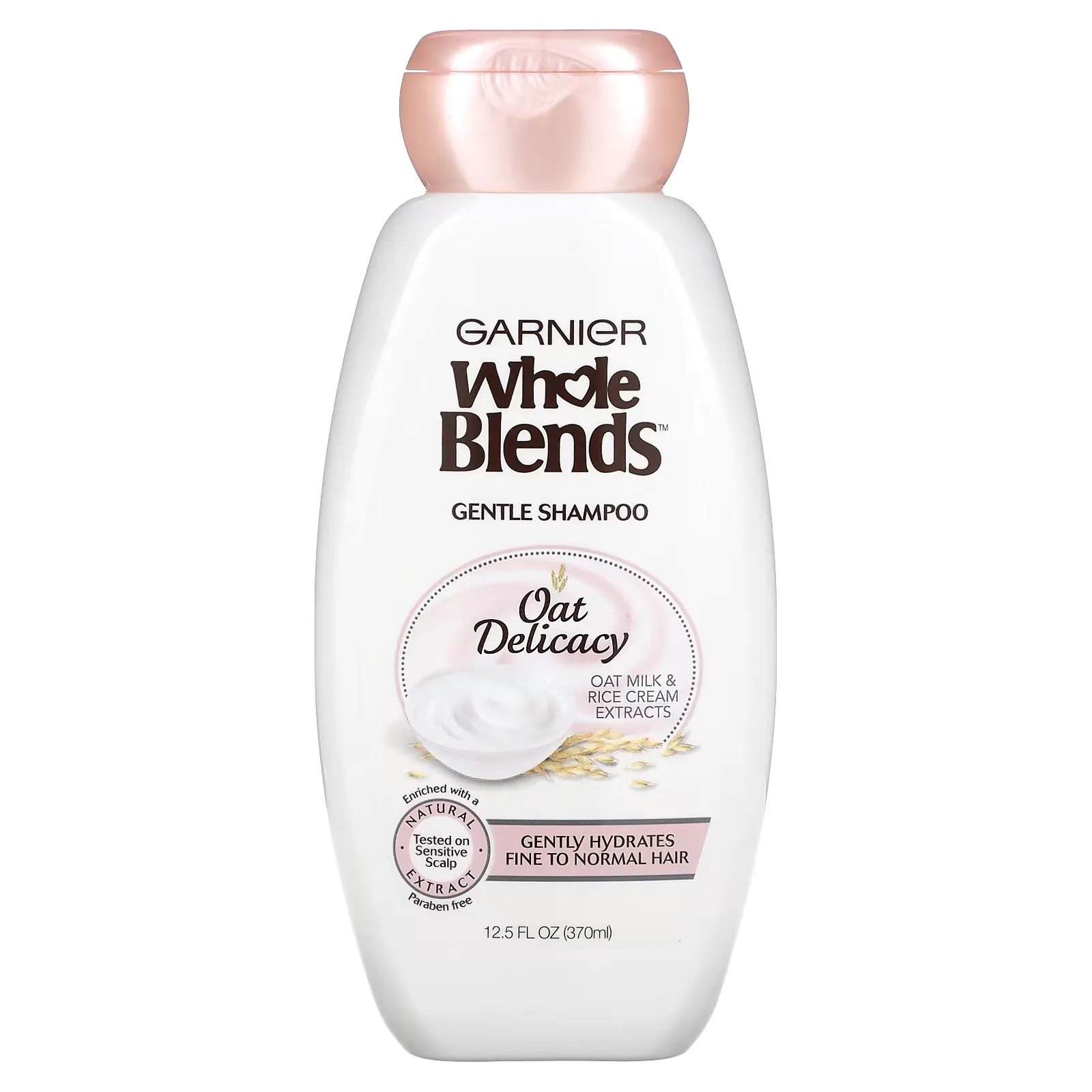 Whole Blends, Oat Delicacy Gentle Shampoo, Fine to Normal Hair, 12.5 fl oz (370 ml)