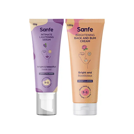 Sanfe Intimate Lightening Serum & Brightening Back And Bum Cream