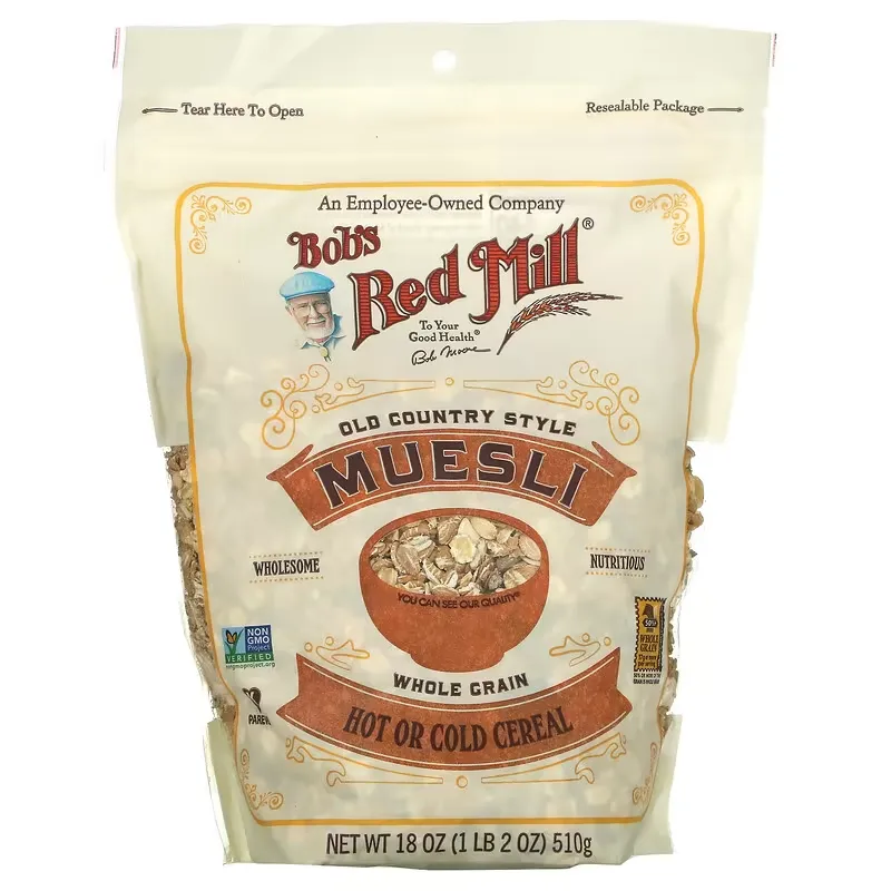 Muesli, Old Country Style, Whole Grain, 18 oz (510 g)