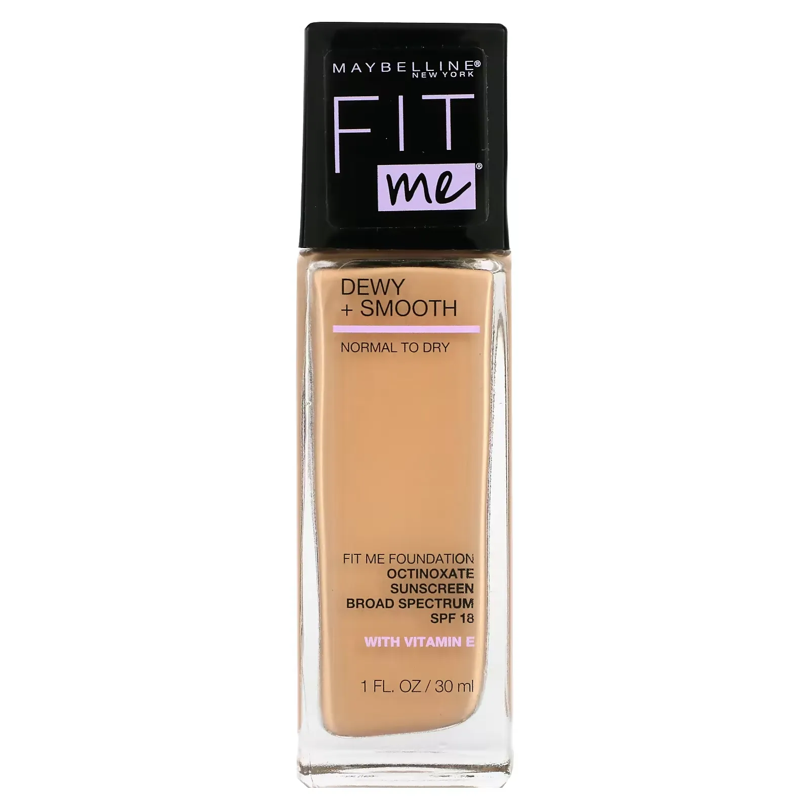 Fit Me, Dewy + Smooth Foundation, 115 Ivory, 1 fl oz (30 ml)