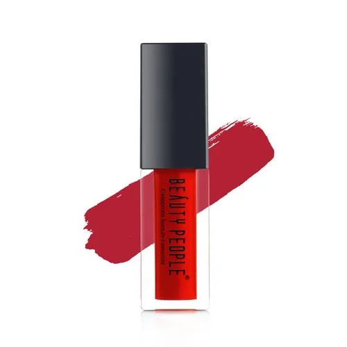 Beauty People Matte Lucious Liquid Lip Color - Subtle Red L28