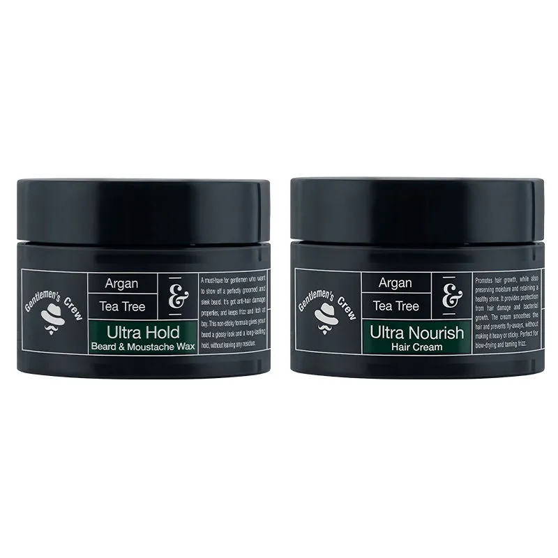 Gentlemen's Crew Ultra Nourish Hair Cream + Beard Wax