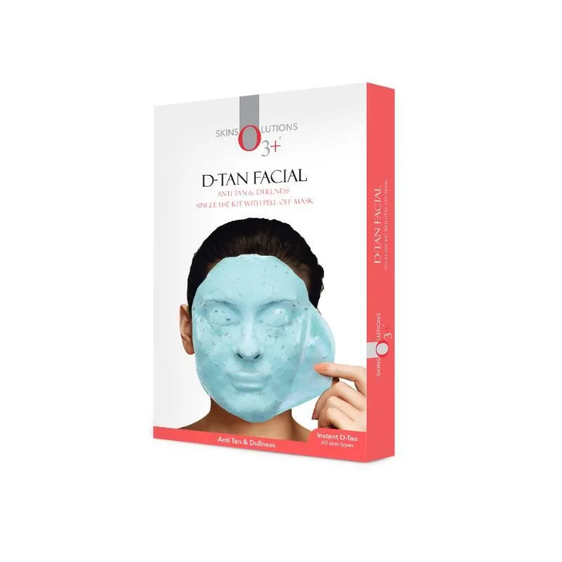 O3+ D-tan Facial Kit With Peel Off Mask