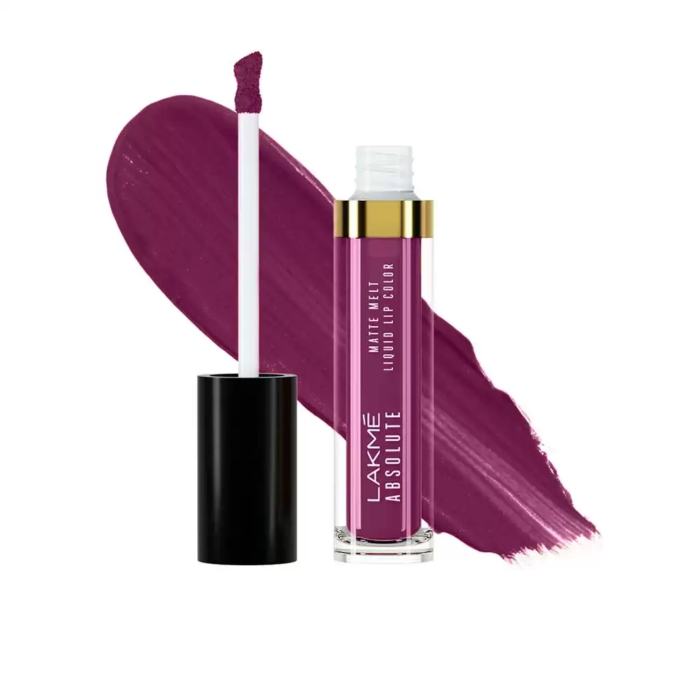 Lakme Absolute Matte Melt Liquid Lip Color - Purple Underground