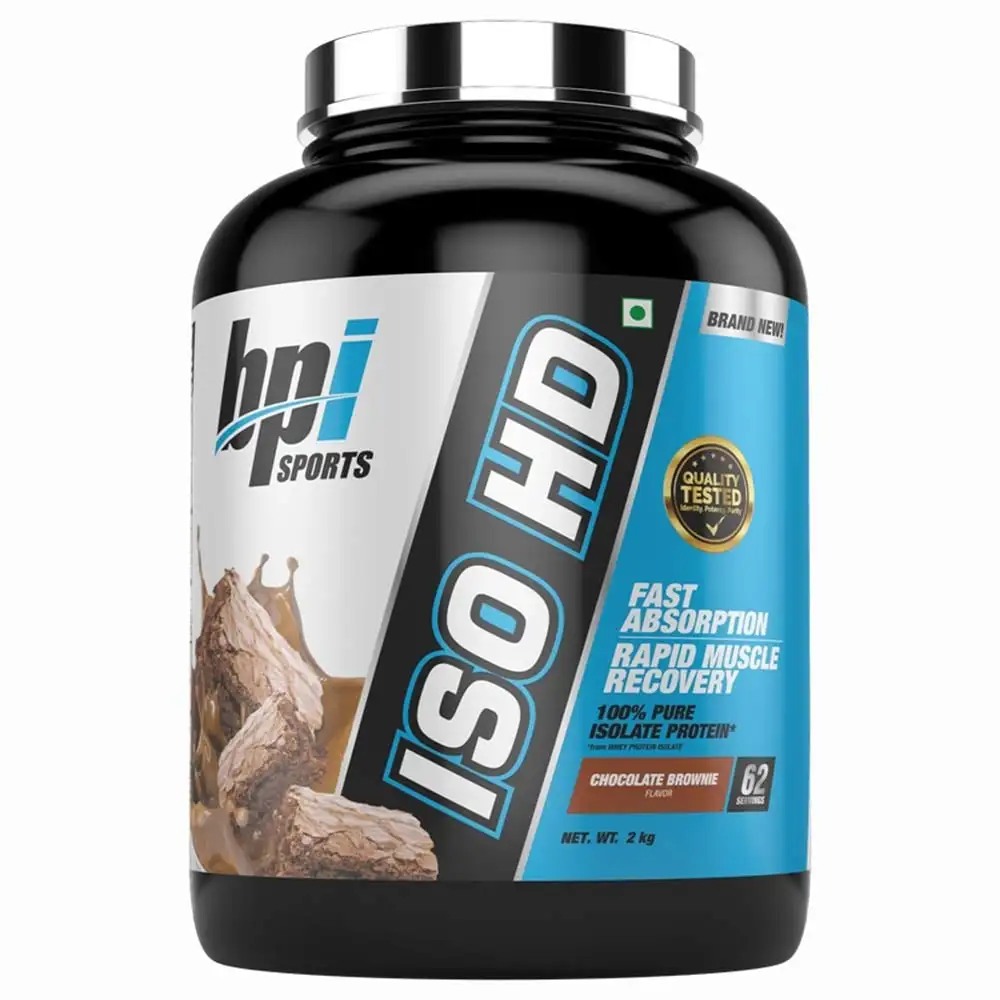 BPI Sports ISO HD,  4.4 lb  Chocolate Brownie