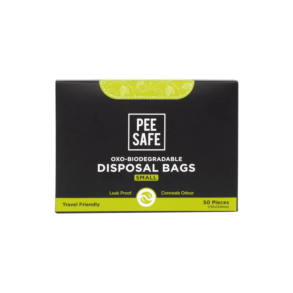 Pee Safe Oxo Biodegradable Disposal Bags - 50 bags (Small)