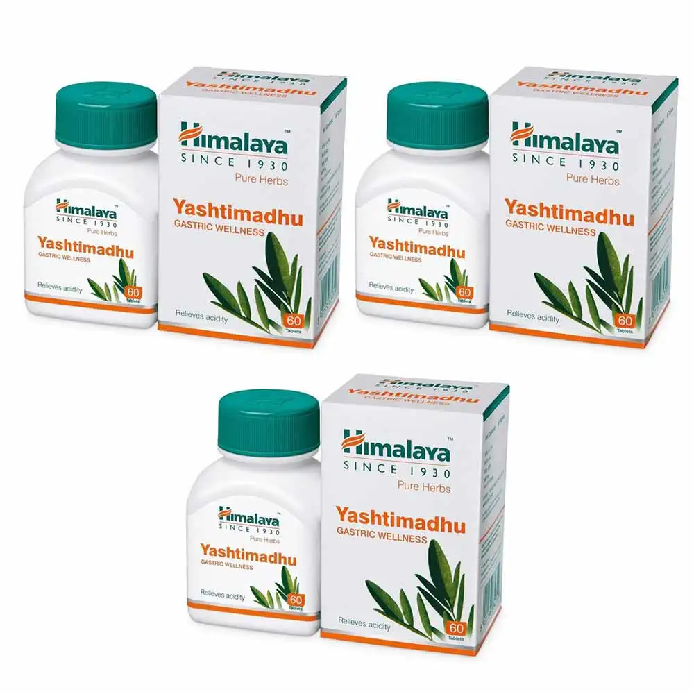 Himalaya Yashtimadhu (Pack of 3),  60 tablet(s)