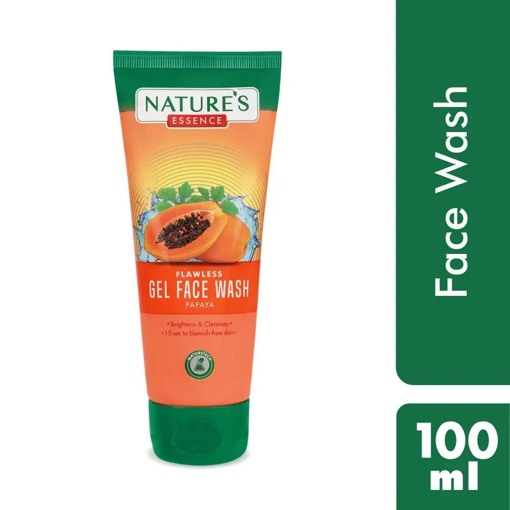 Nature's Essence Flawless Gel Face Wash Papaya (100 ml)