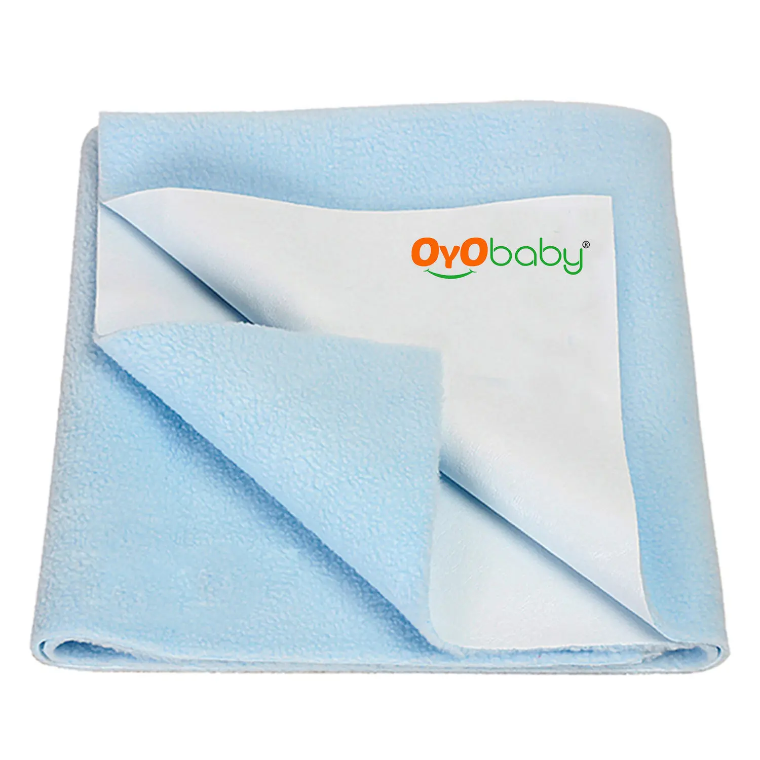 OYO Baby Waterproof Bed Protector Baby Dry Sheet, Extra Large, Blue (140 cm x 200 cm)