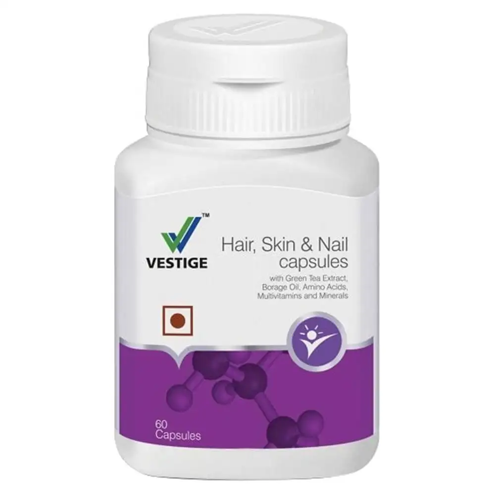 Vestige Hair Skin & Nails,  60 capsules  Unflavoured