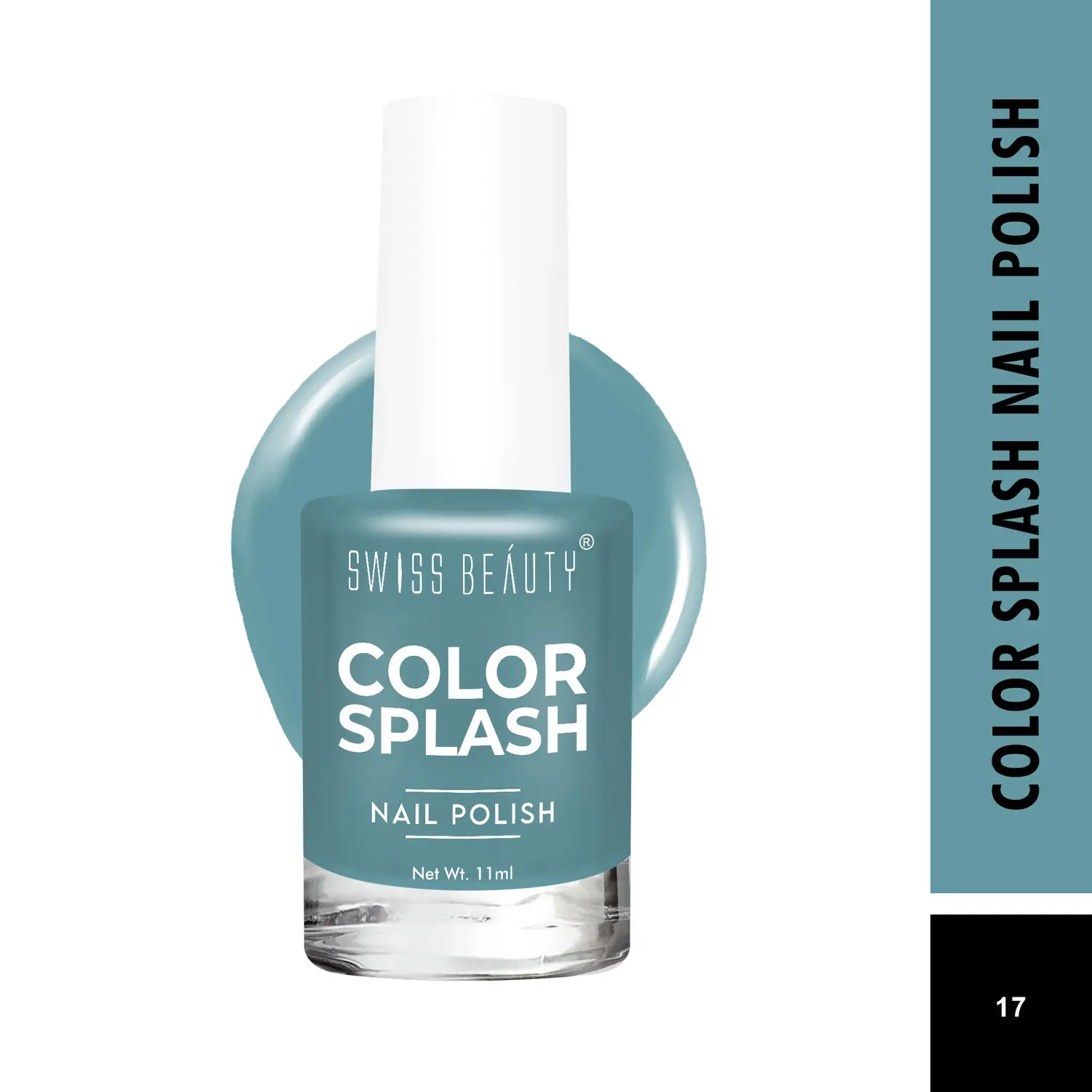 Swiss Beauty Color Splash Nail Polish Shade-17 (11 ml)